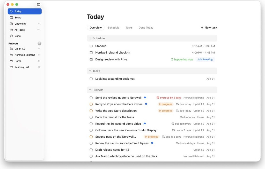 Uplist screenshot